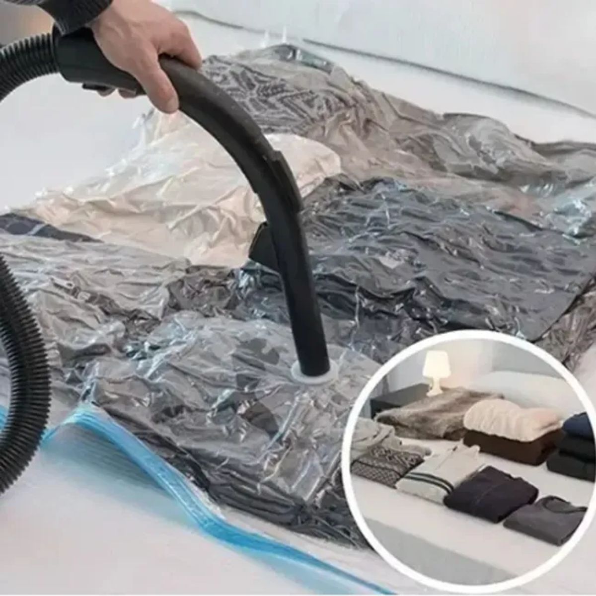 MOVI - Bolsas al Vacio para guardar ropa 6 Unidades