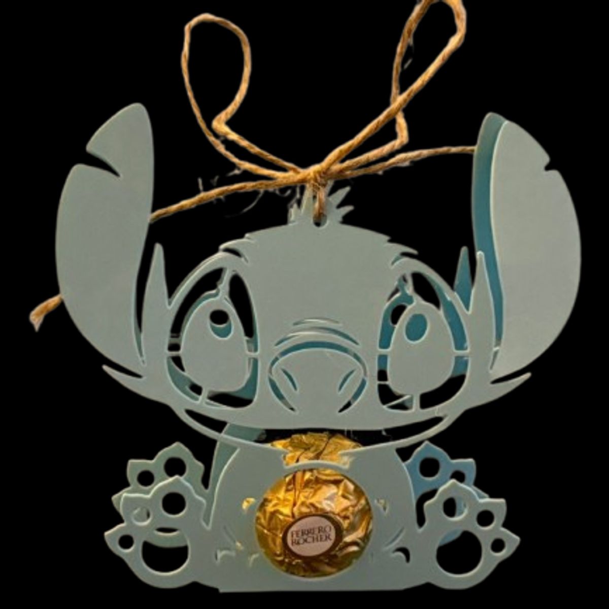 GENERICO - Regalo Navidad - Stitch No incluye chocolate o cuerda