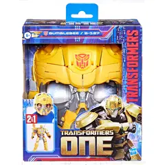 HASBRO - Figura 2 En 1 Máscara Transformers One Bumblebee B-127