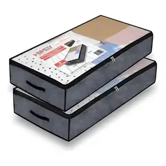 GENERICO - Bolsas Organizadoras Almacenamiento Bajo Cama Cajas Plasticas Contenedor