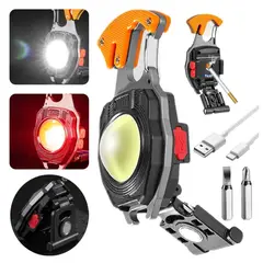 GENERICO - Llavero Linterna Tactica Emergencia Led Nuevo