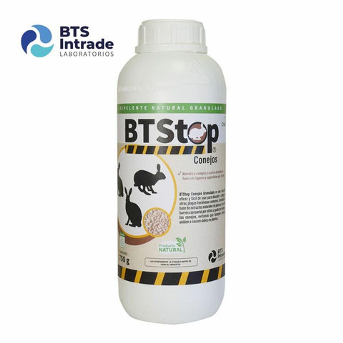 BTS - Repelente Natural Granulado para conejos BTStop 750 gr
