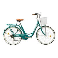 Bicicleta de paseo Turquesa