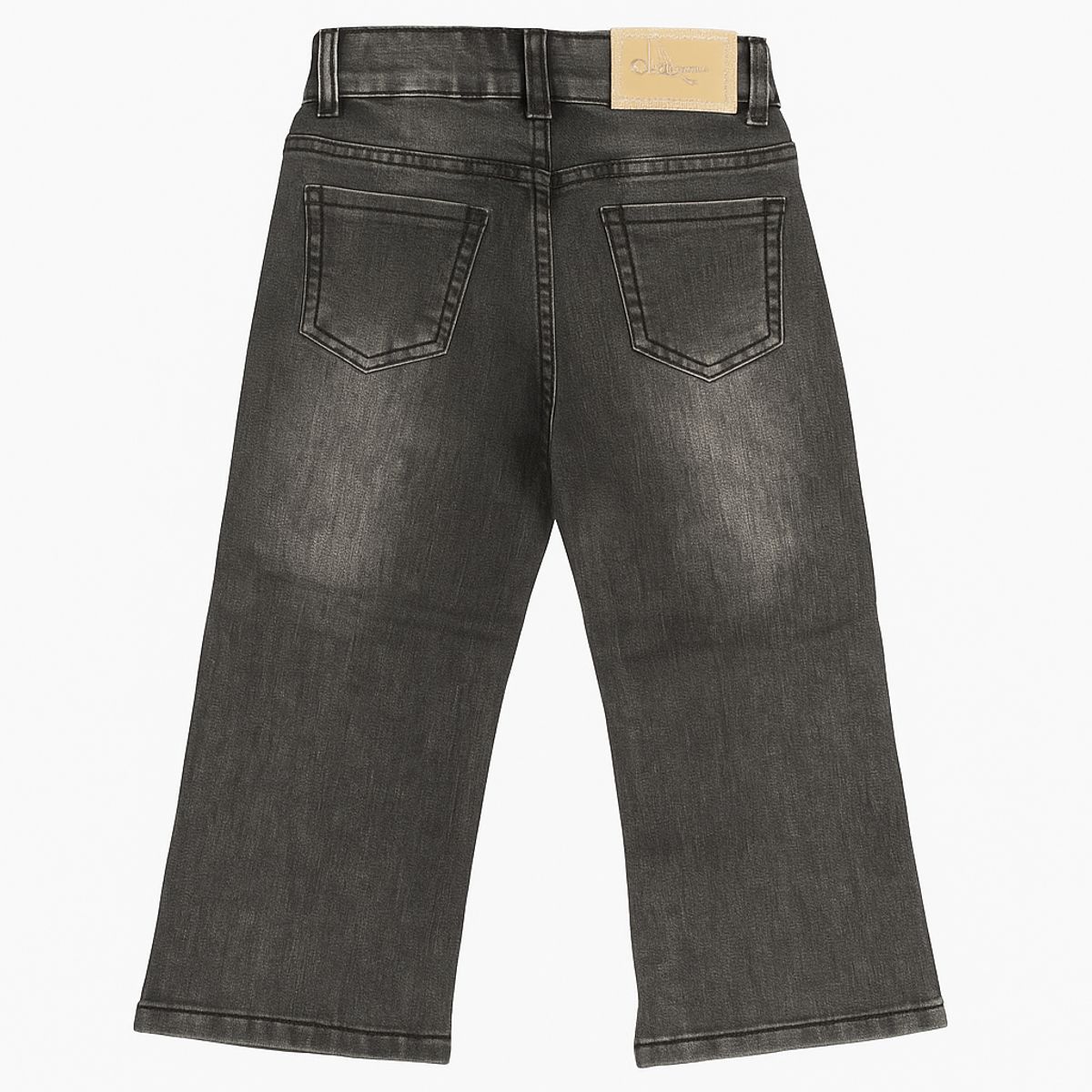 KIBOU - Jeans Cargo Niña Estilo Urbano con Bolsillos Funcionales y Cierres