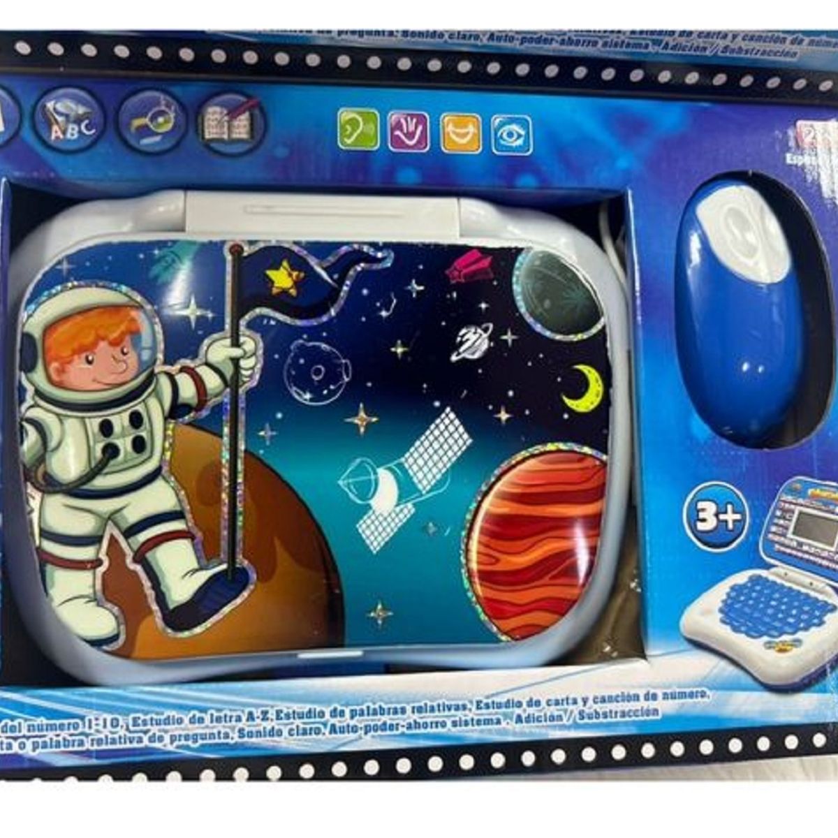 GENERICO - COMPUTADORA DE NIÑO ESPACIAL DIDACTICO INGLES ESPAÑOL WYM