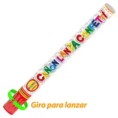 GENERICO - CANON LANZA CONFETTI 100 CMS X1 UNI