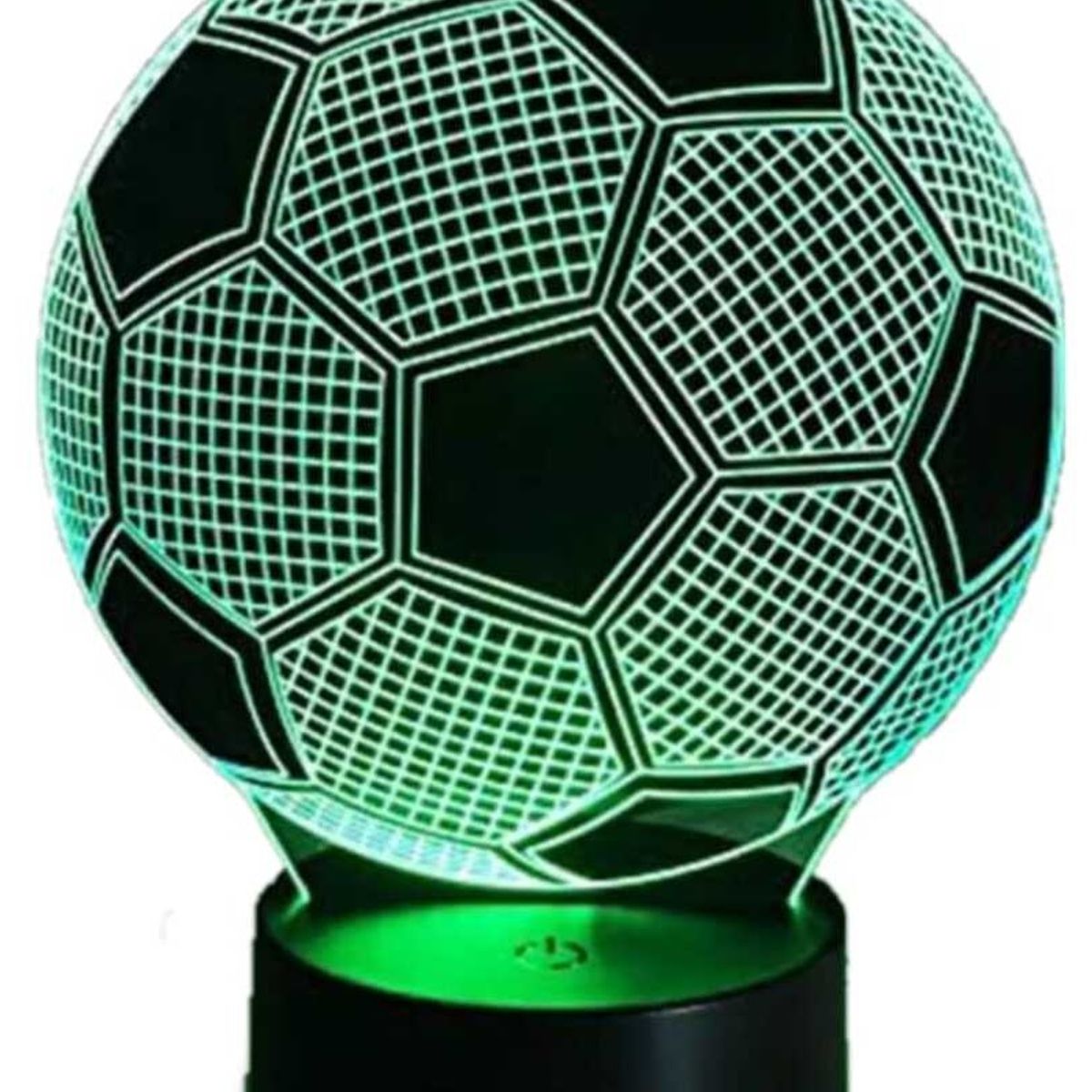 GENERICO - Lampara led Ilusión 3D Pelota de futbol De 7 Colores