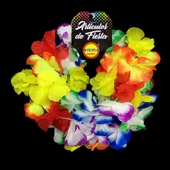 GENERICO - CINTILLO ELASTICADO FLOR SURTIDOBLANCO X6 UNI