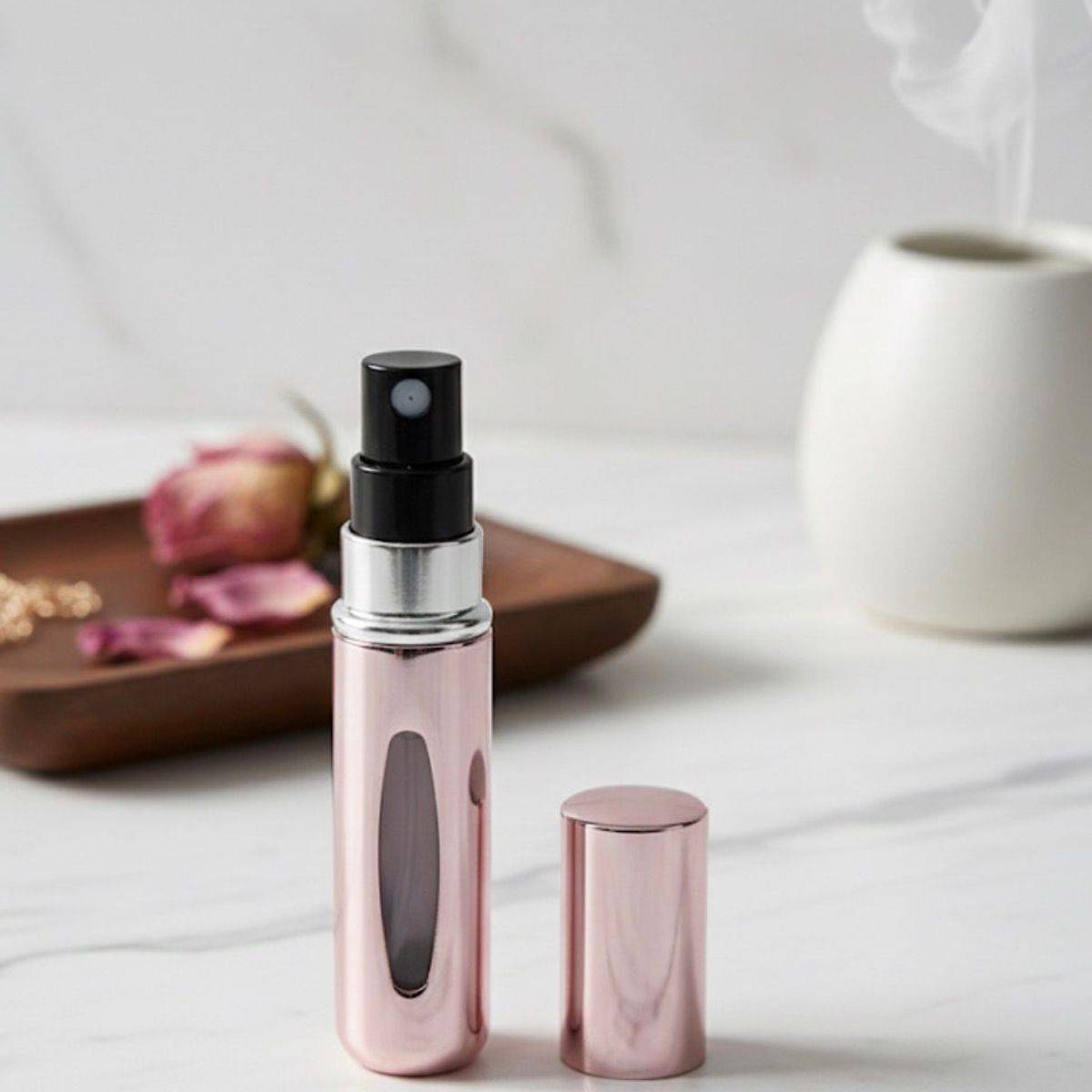 GENERICO - Atomizador Recargable De Perfume Portatil 5ml Rosado