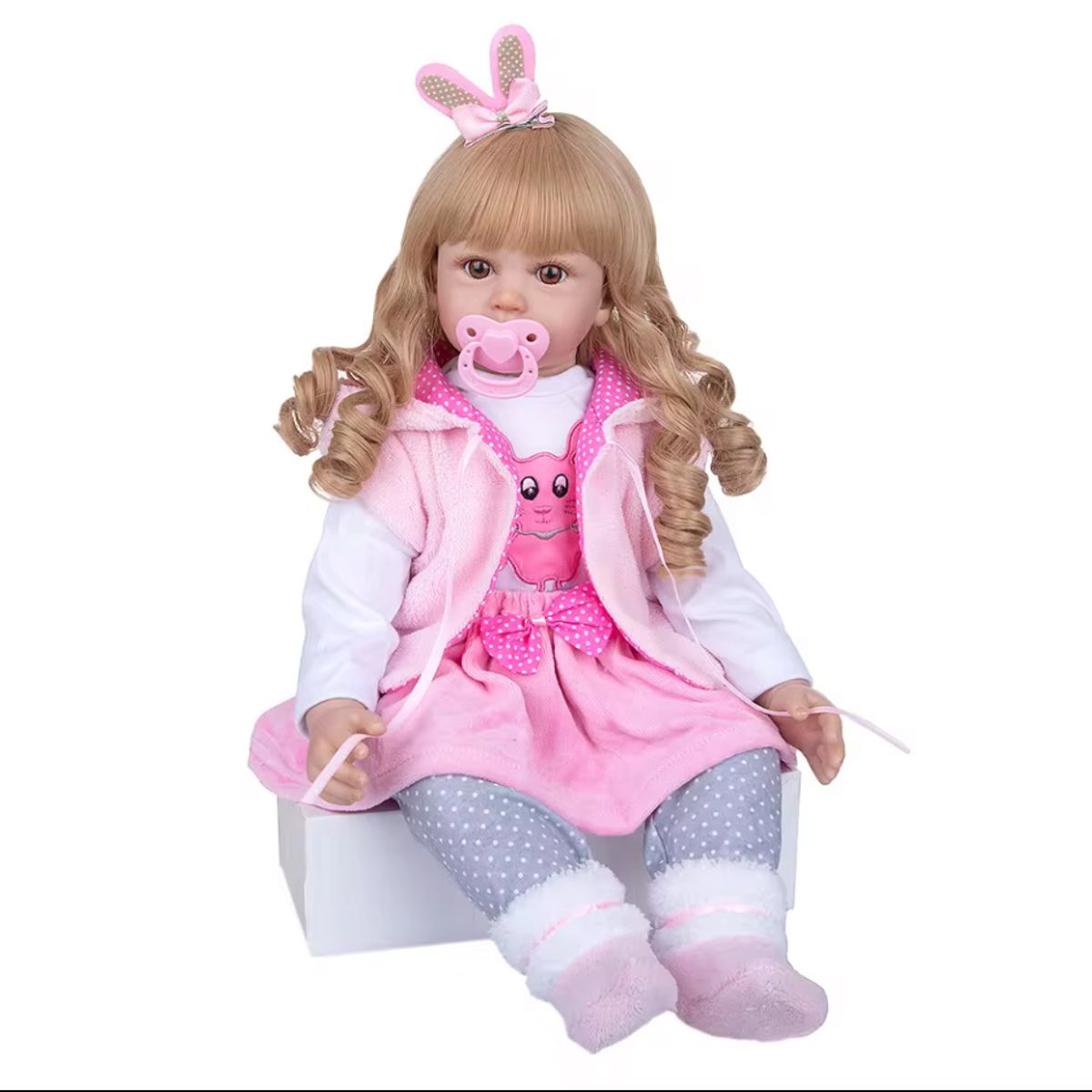 GENERICO - MUÑECAS REBORN REALISTA 60 cm