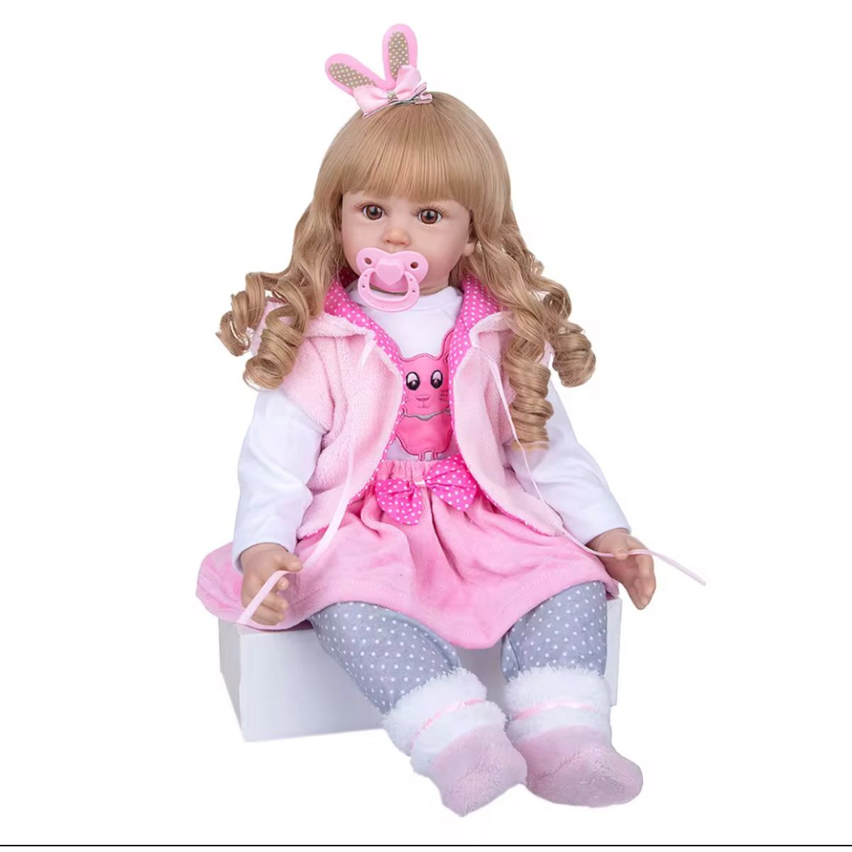 GENERICO - MUÑECAS REBORN REALISTA 60 cm