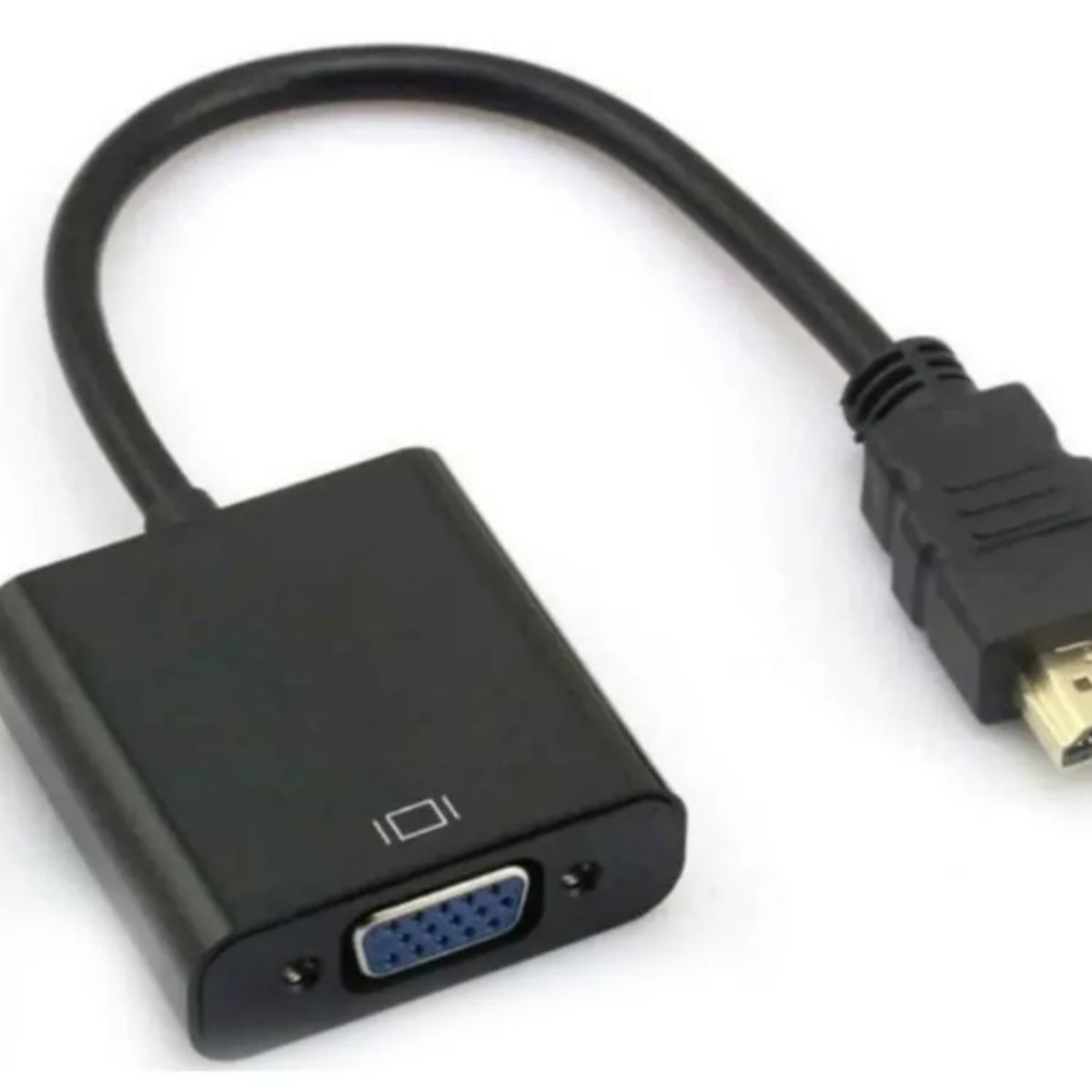 GENERICO - Cable Convertidor Adaptador Vga A Hdmi Full Hd Nuevo