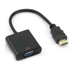 GENERICO - Cable Convertidor Adaptador Vga A Hdmi Full Hd Nuevo