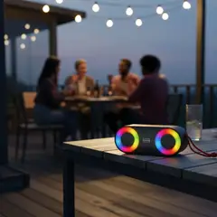 AIWA - Parlante Portátil Bluetooth 20w Ipx5 Radio Fm Aw-sj215