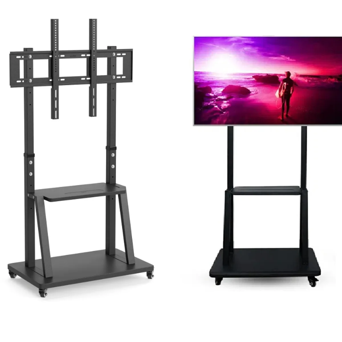 GENERICO - Soporte Rack Tv 32 A 70 Pedestal Ruedas Soporte Stand Móvil