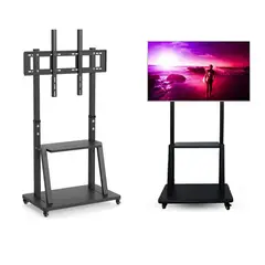 GENERICO - Soporte Rack Tv 32 A 70 Pedestal Ruedas Soporte Stand Móvil