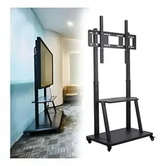 GENERICO - Soporte Rack Tv 32 A 70 Pedestal Ruedas Soporte Stand Móvil