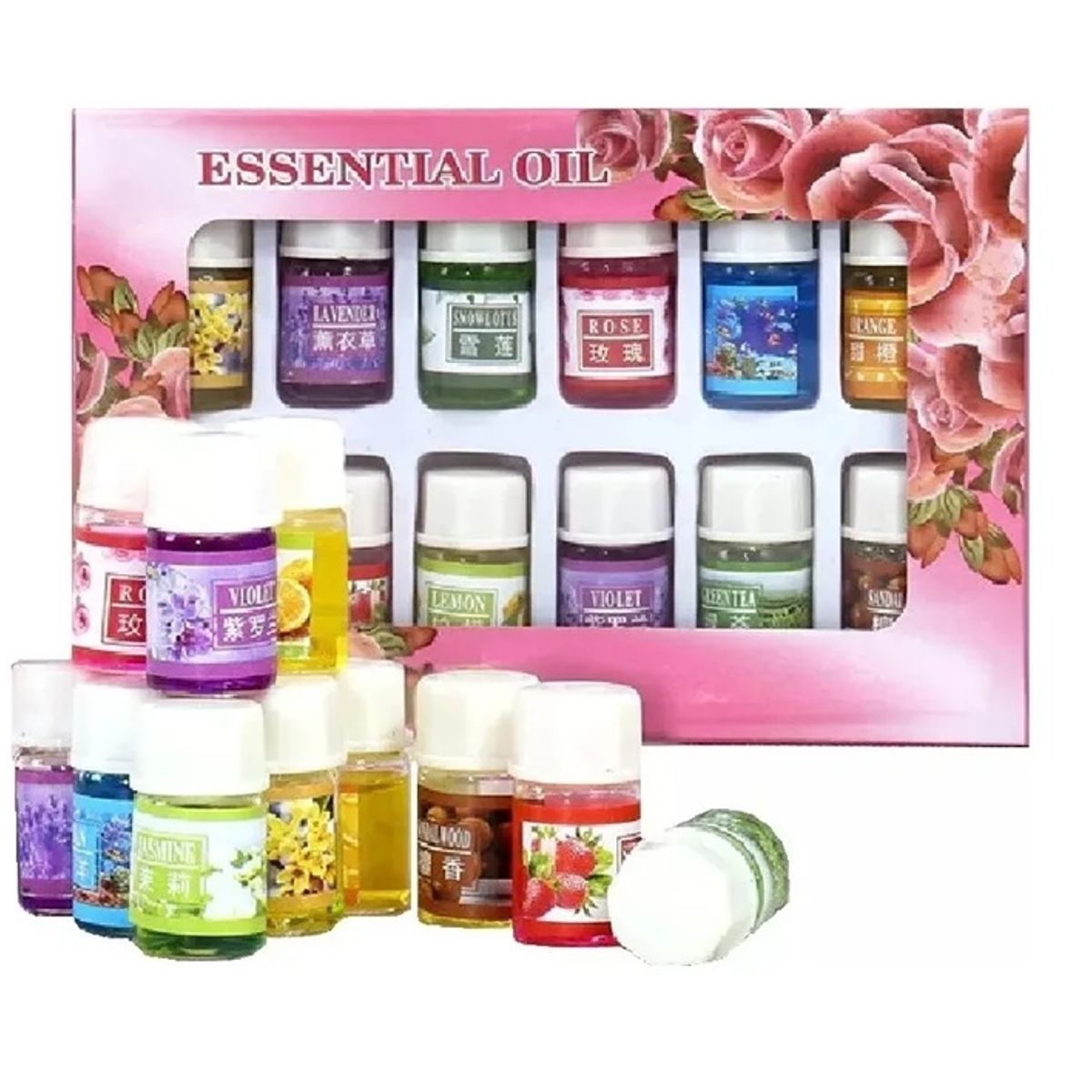 GENERICO - 12 Esencias De Aceite Para Humidificador Y Difusores De Aroma