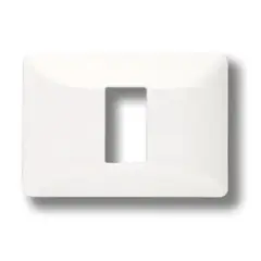 BTICINO - Placa 1 Puesto Blanca Matix