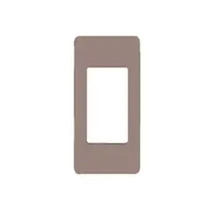 BTICINO - Placa 1 Puesto Perfil Titanio Matix