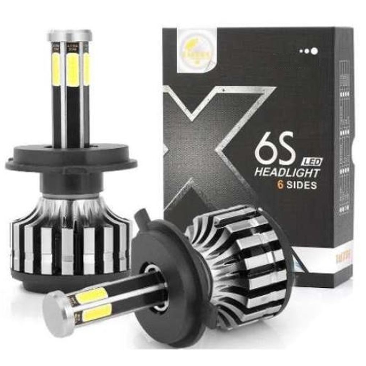 GENERAC - Turboled Luz Auto 68.000lm 6 Caras Con Canbus H4