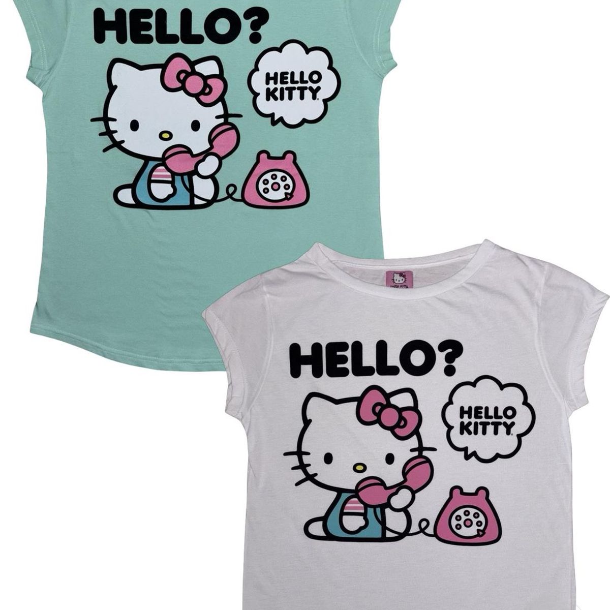 HELLO KITTY - Pack 2 Poleras Pijama Mujer Hello Kitty