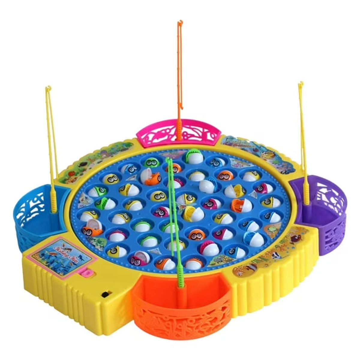 GENERICO - Juego De Pesca Giratorio 45 Peces