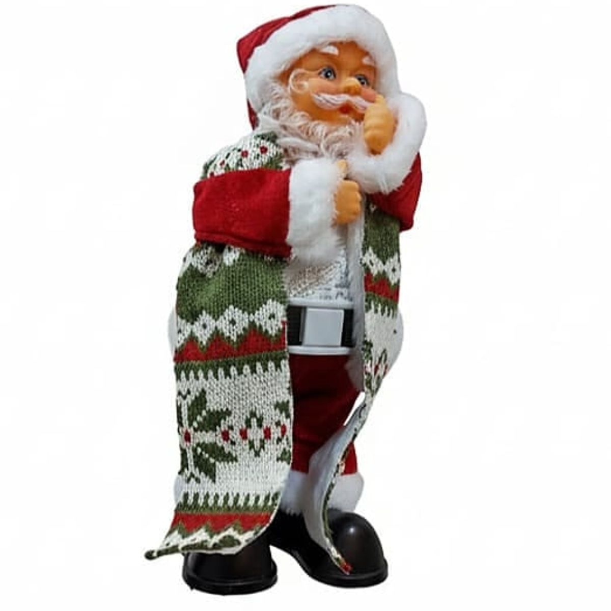 GENERICO - Viejo pascuero musical bailarín 25cm