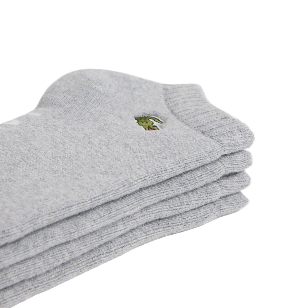 LACOSTE - Calcetin Lacoste Sport Corto Gris Tenis Padel