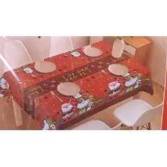 THIS IS FELIZ NAVIDAD - Mantel de Mesa Navideño ¡El Centro de la Cena de Celebración