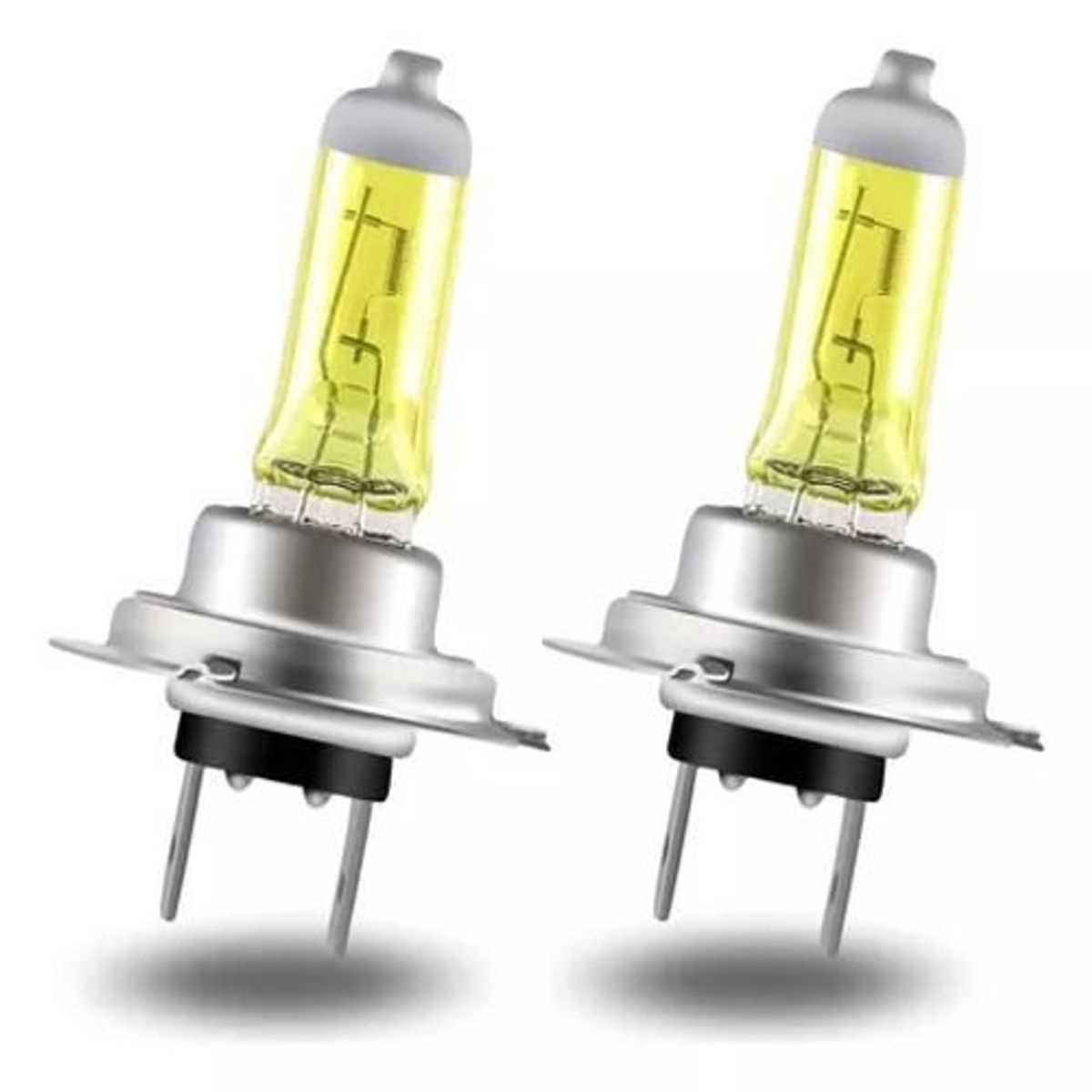GENERICO - Ampolleta Halogena H7 12v 100w Amarilla Par 2 Unidades