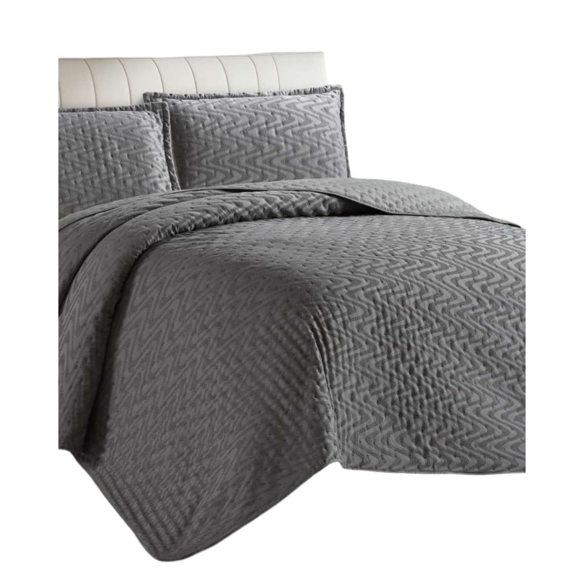 GENERICO - Cubrecama 2 plazas con relieves de Tufting