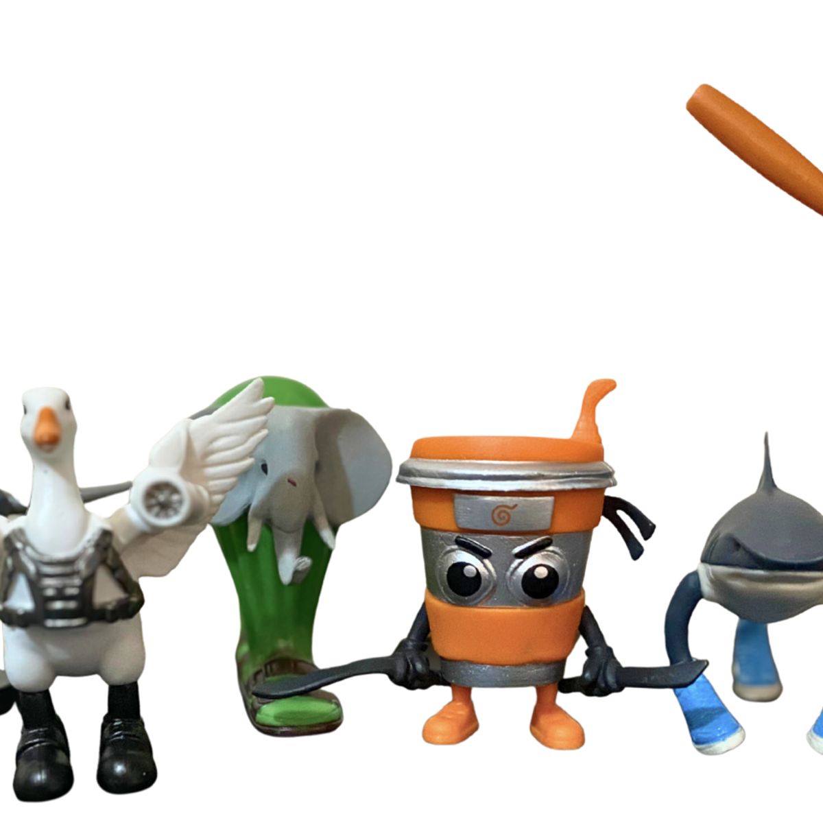 GENERICO - SET de 6 figuras Brainrots Italianos