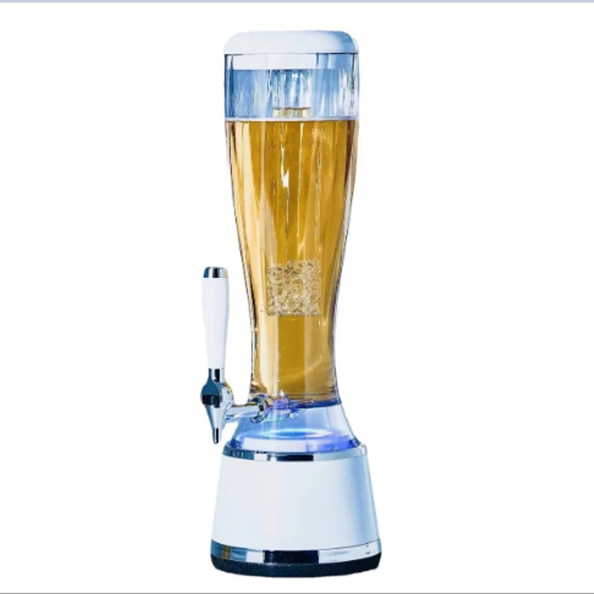 GENERICO - Dispensador De Cerveza 3 Litros Tipo Torre Con Luces