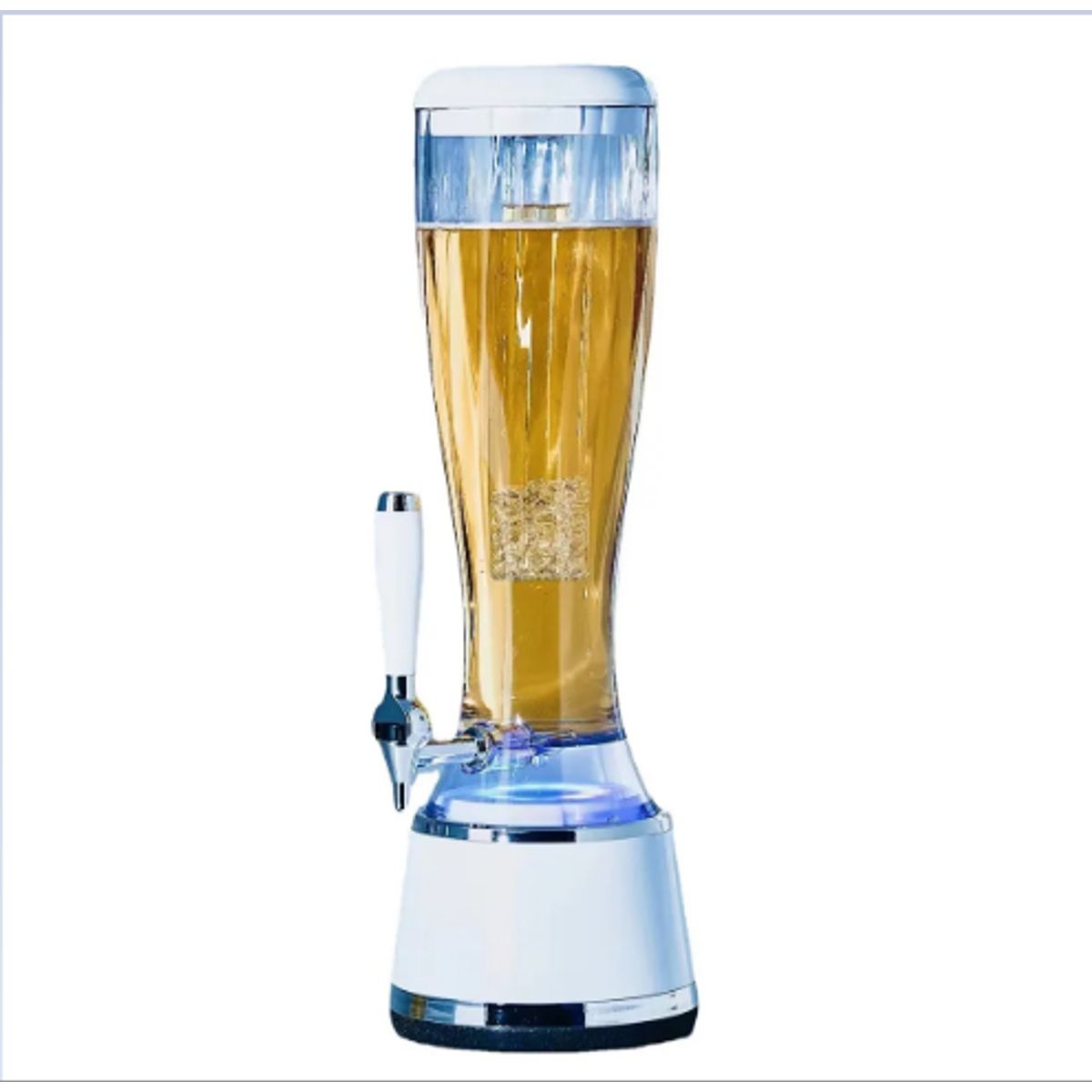 GENERICO - Dispensador De Cerveza 3 Litros Tipo Torre Con Luces