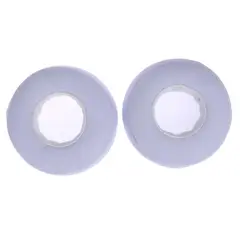 GENERICO - Par Almohadillas Compatible Con Beats Mixr Blanco