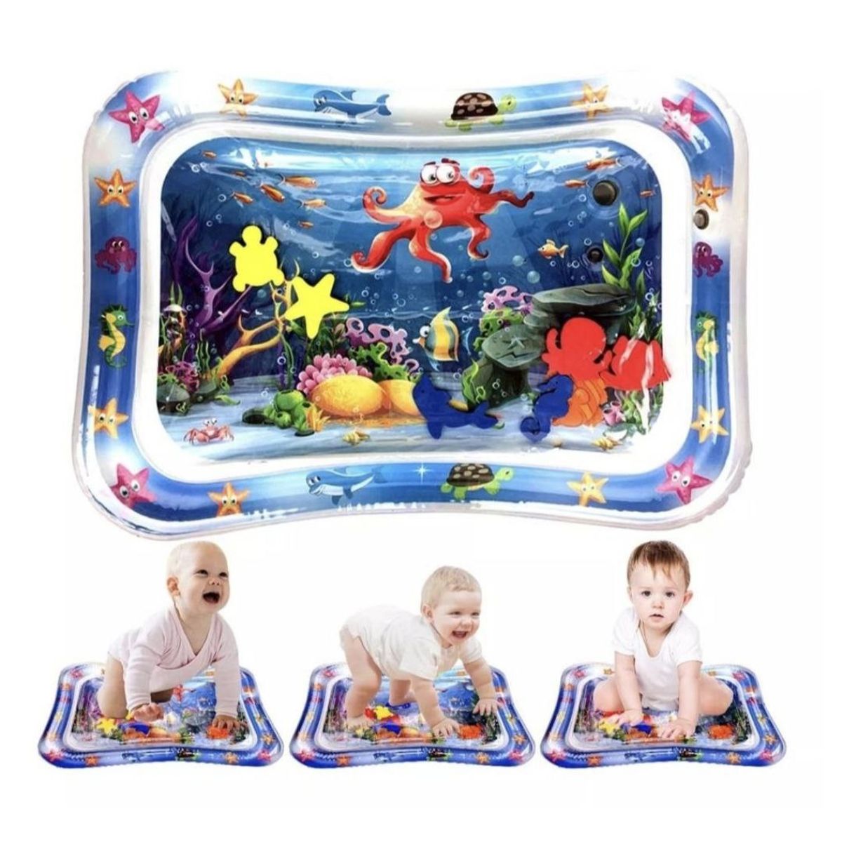 GENERICO - Alfombra Sensorial De Juego Acuática  Estimulación