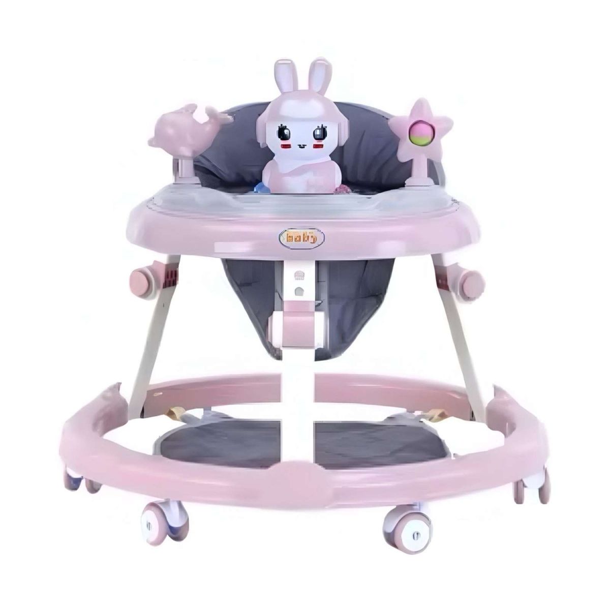 GENERICO - Andador plegable para bebés con ruedas y sonido