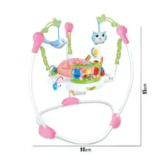 GENERICO - Baby Jumper Diversión y Desarrollo para tu Bebé rosa