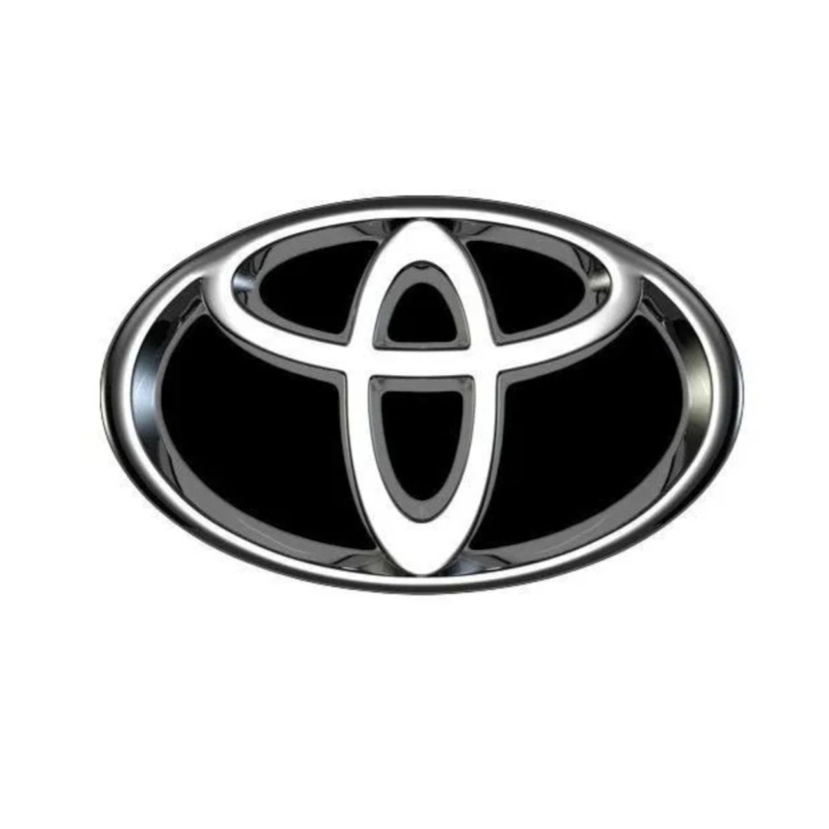 GENERICO - Emblema Logo Insignia Compatible con Toyota 140x93mm