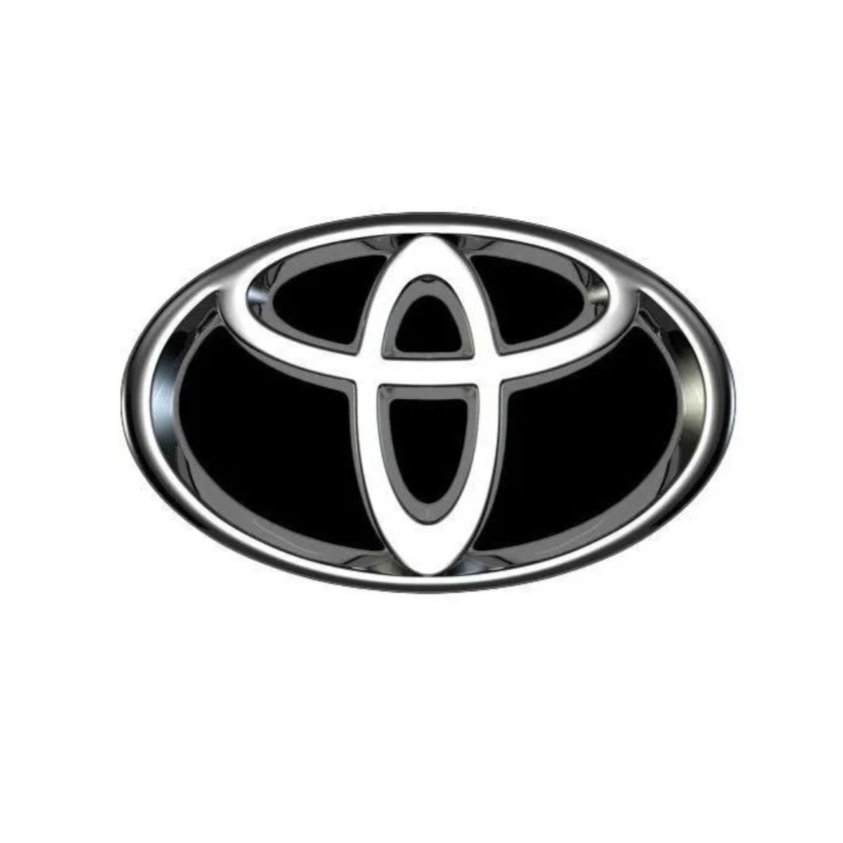 GENERICO - Emblema Logo Insignia Compatible con Toyota 140x93mm