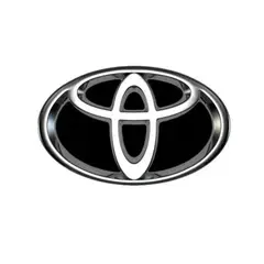 GENERICO - Emblema Logo Insignia Compatible con Toyota 140x93mm