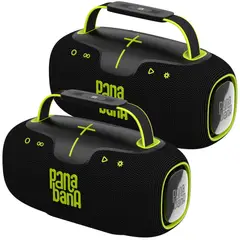 GENERICO - Pack 2x - Parlantes Bluetooth Panabana Bombum 60w BSP4570X2