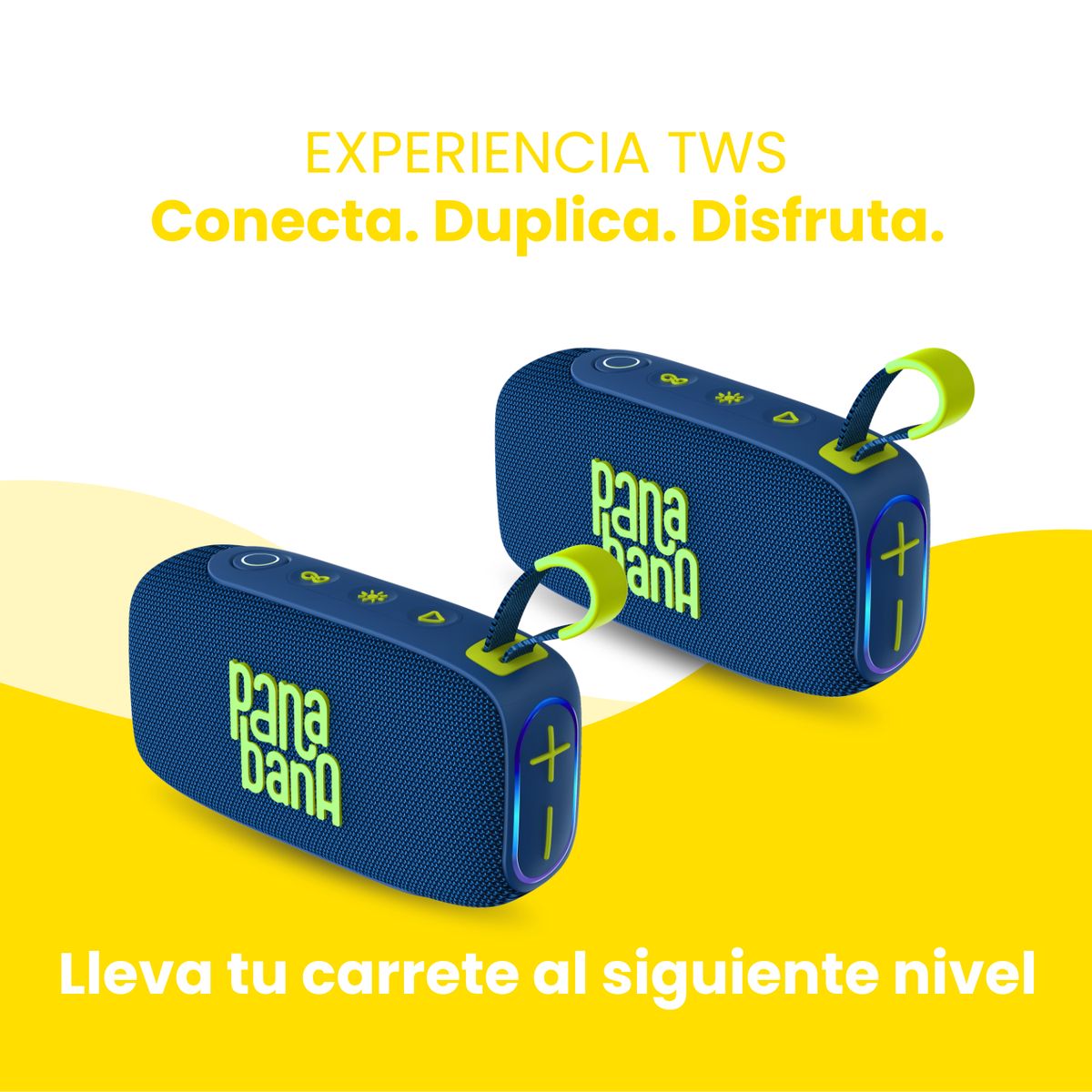 GENERICO - Pack 2x - Parlantes Bluetooth Panabana Alma 30w BSP4559X2