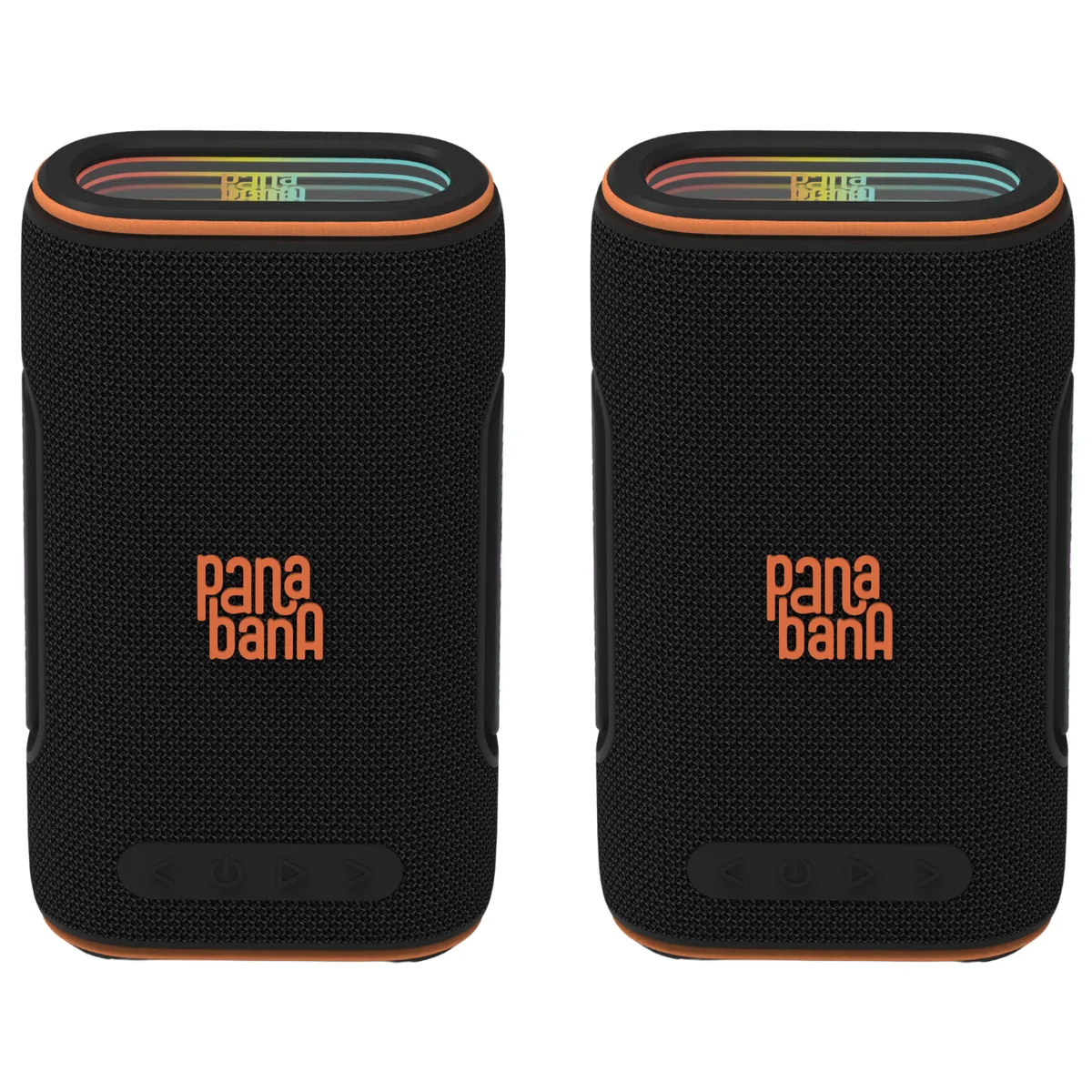 GENERICO - Pack 2x - Parlantes Bluetooth Panabana Onda 20w