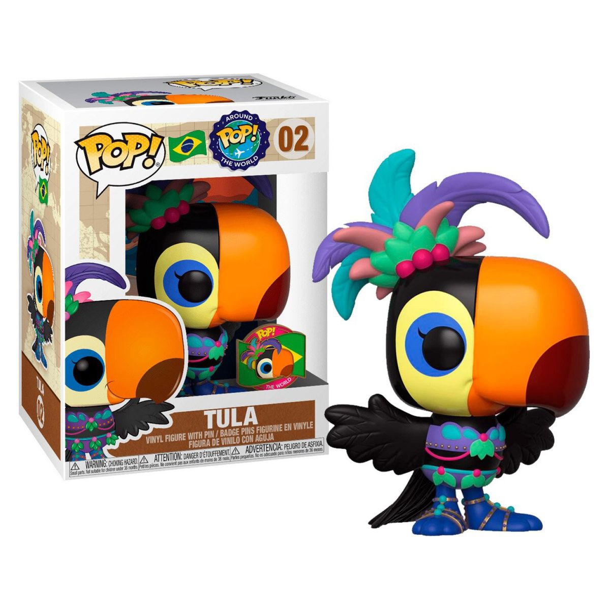 FUNKO - Funko Pop Around The World Tula Brazil Limited Ed