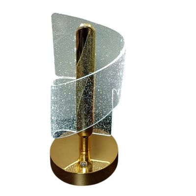 Imagen 2 del producto Lámpara De Mesa Decorativa Lujosa Usb Acrílico En Espiral