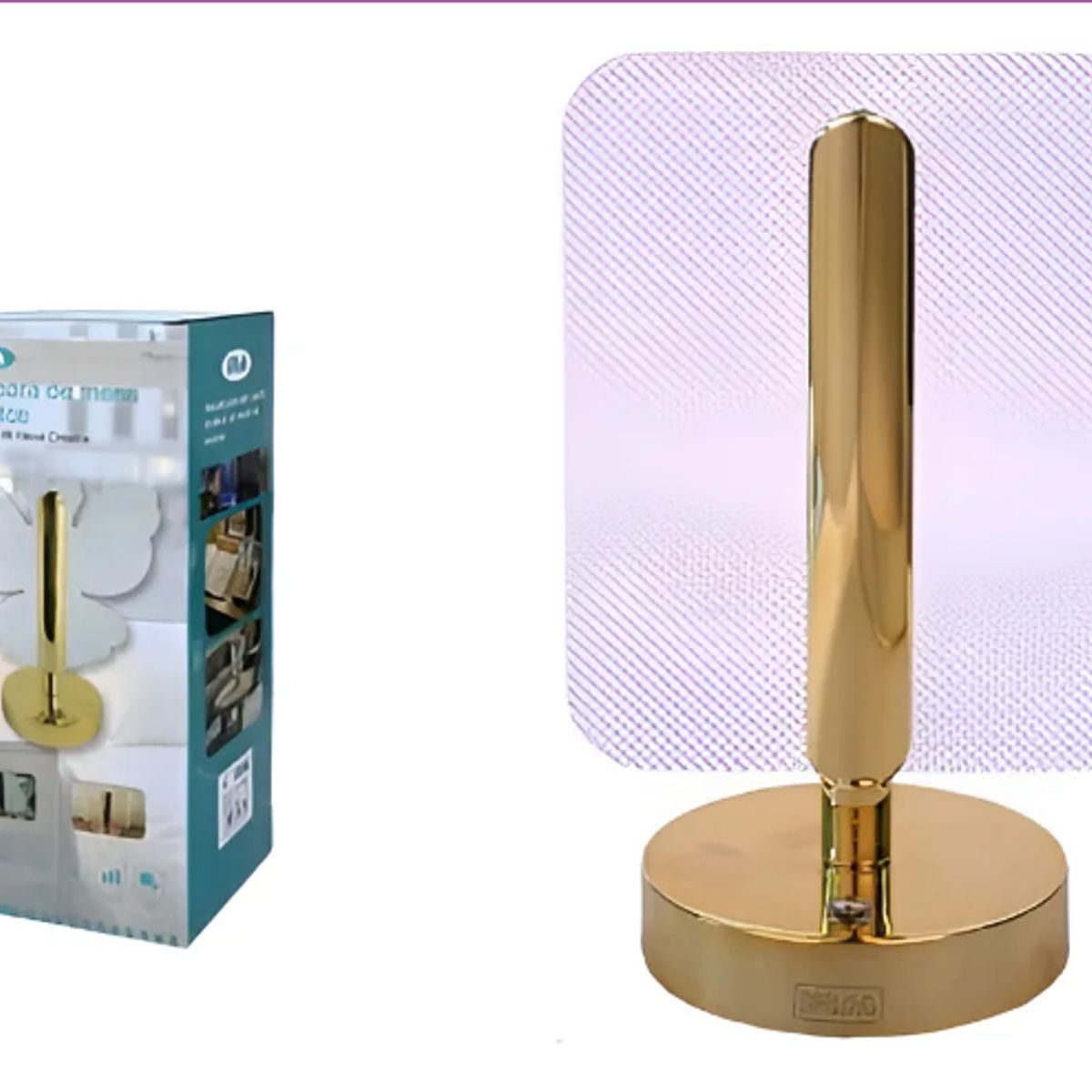 GENERICO - Lámpara De Mesa Decorativa Lujosa Usb Acrílico