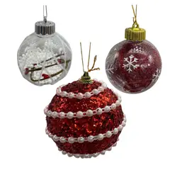 EKOL TACTICA MILITAR - Set 9 Esferas Navideñas Bambalinas Decoracion 8cm Navidad 2025