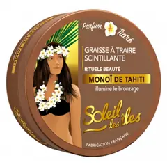GENERICO - Bálsamo Monoi con brillos Ultra Bronceante Scintillante 150 ml SOLEIL DES ILES